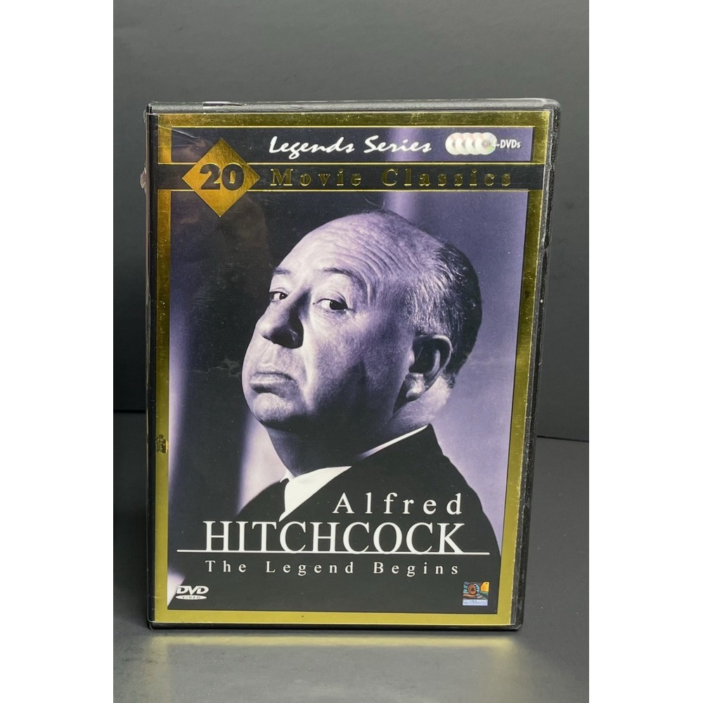 Alfred Hitchcock The Legend Begins 20 Movie Classics 4 Disc DVD Box Set‎